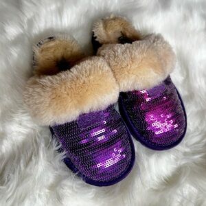 UGG Kids Cozy ll Mirror Ball Slippers - Sz. 13c